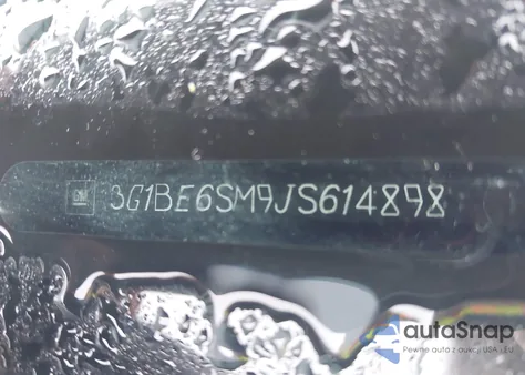 2018 Chevrolet Cruze Lt Auto from USA, damaged, VIN 3G1BE6SM9JS614898